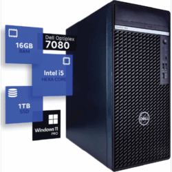 Dell Optiplex 7080 Tower Desktop Computer con Core i5-10th