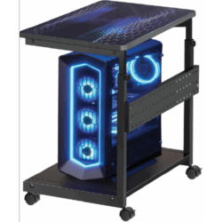 Soporte para CPU de 2 Niveles Móvil Ajustable