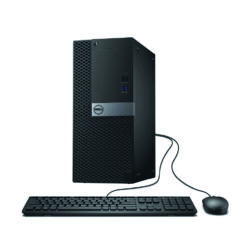 Dell Optiplex 7040 MT Desktop Computer PC, 7040 Tower Quad Core i5-6500 3.6GHz, 16GB RAM, 256GB SSD, Keyboard, Win11 Pro