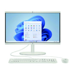 HP All In One, Intel Celeron N100 (12va Gen), 8GB Ram Ddr5, 128Gb M.2, 21.5 Fhd, Windows 11 Home, Computadora De Escritorio con Teclado En Español, Garantía en México 1 año.