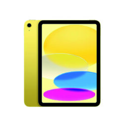 Apple iPad con Chip A16: Pantalla Liquid Retina de 11 Pulgadas, 512 GB, Wi-Fi 6, cámaras Frontal y Trasera de 12 MP, Touch ID, batería para Todo el día — Amarillo